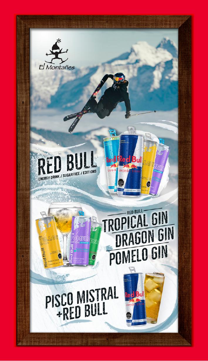 Red Bull · Mistral · Colaboradores do El Montañés