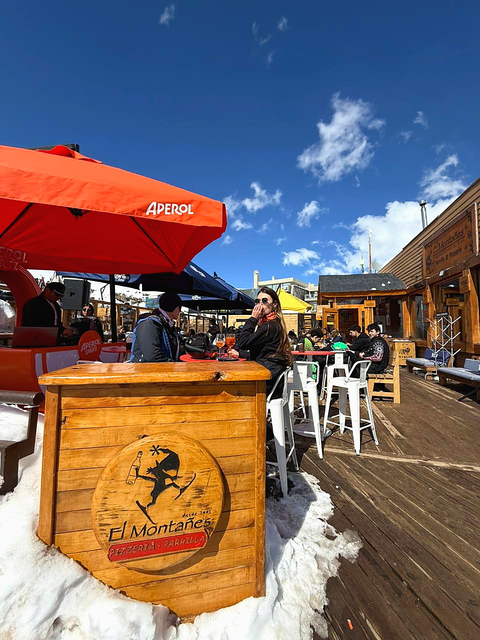 Terraza de invierno · El Montañés Chile
